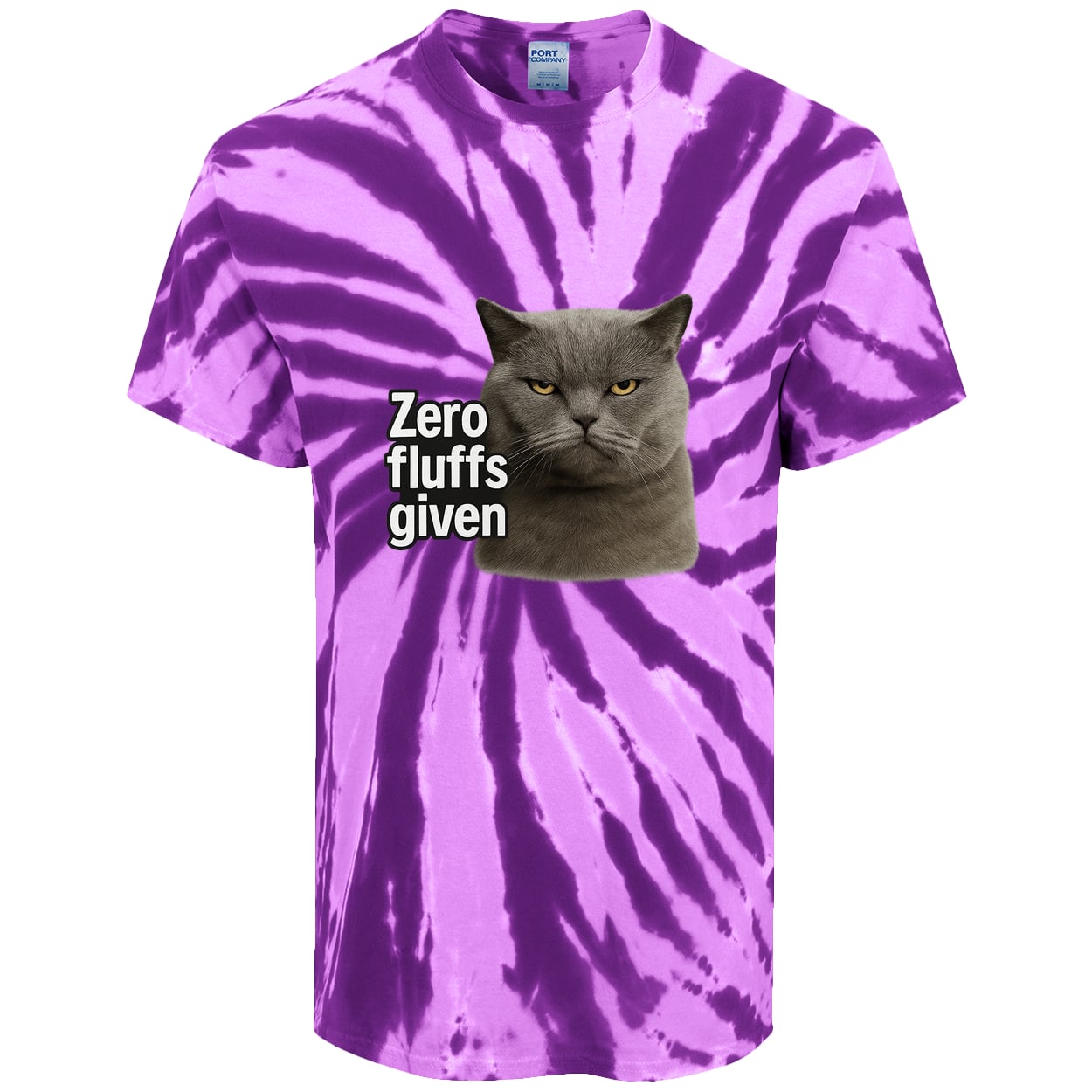 PC147 Port & Company Tie-Dye Tee - Purple