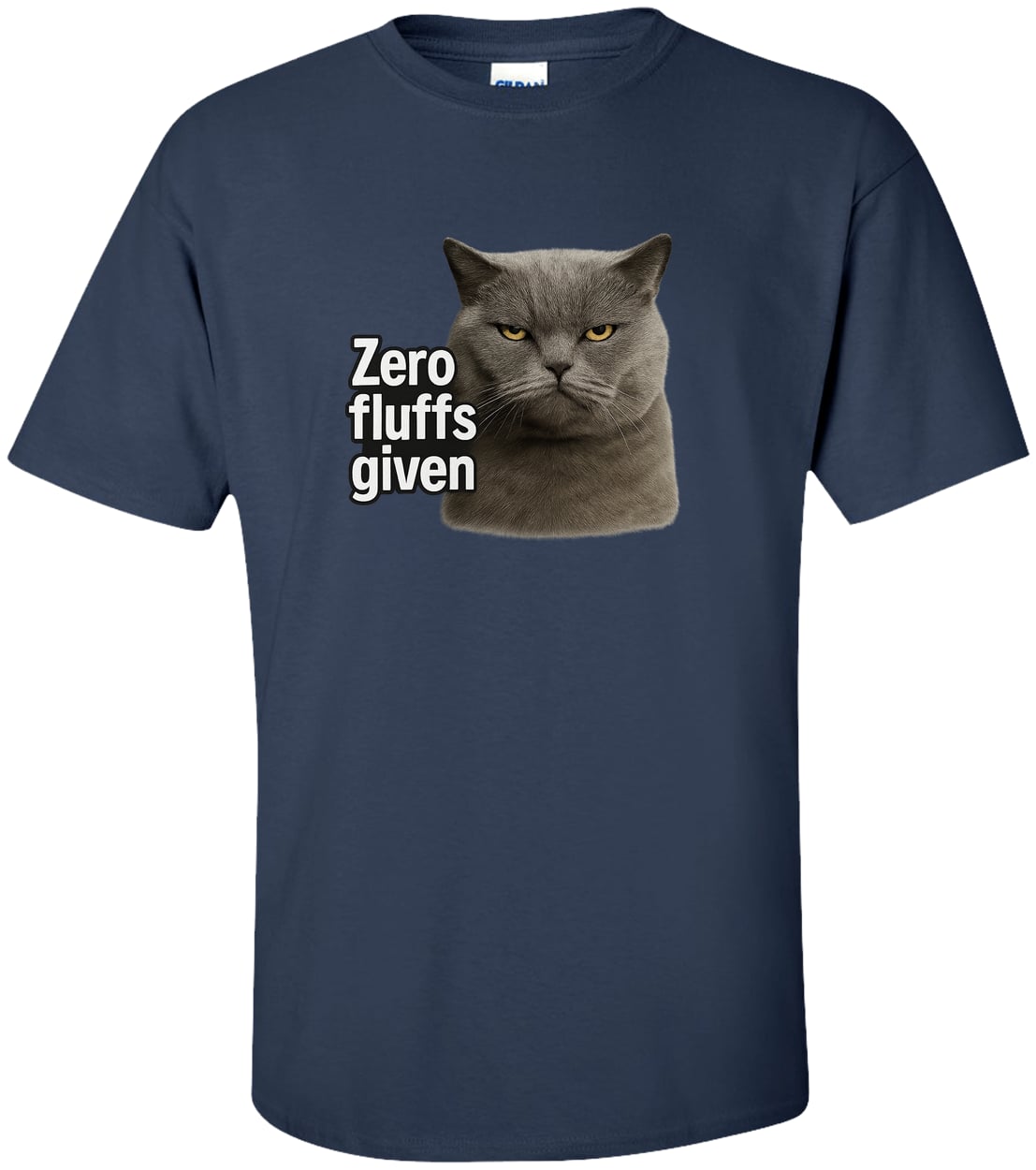 G200T Gildan Mens Tall Ultra Cotton Tee - Navy