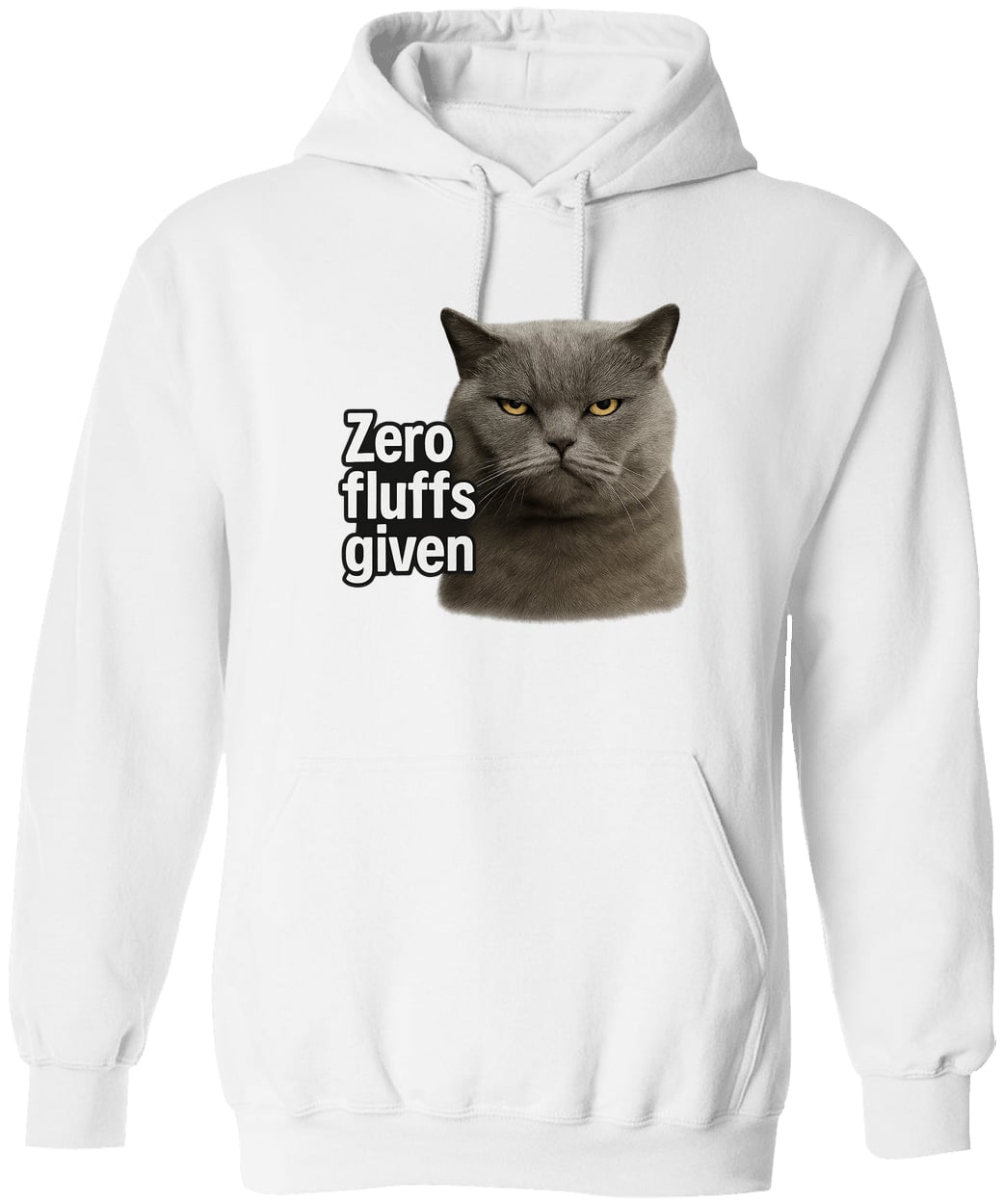 G185 Gildan Pullover Hoodie - White