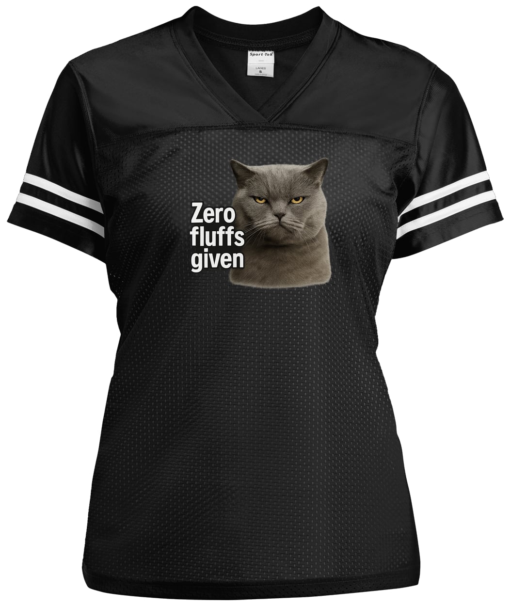 LST307 Sport-Tek Ladies' Replica Jersey - Black/White