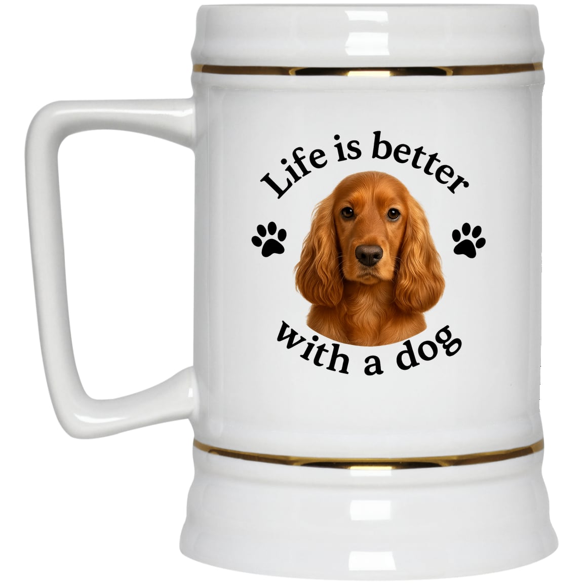 22217 Beer Stein 22oz. Design Preview