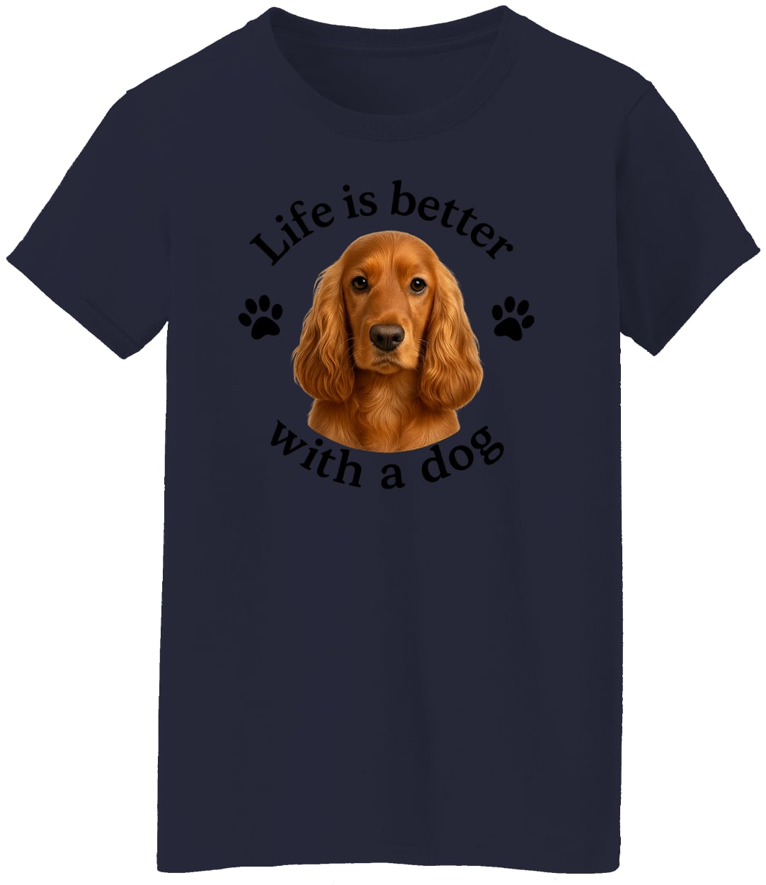 G500L Ladies' 5.3 oz. T-Shirt - Navy