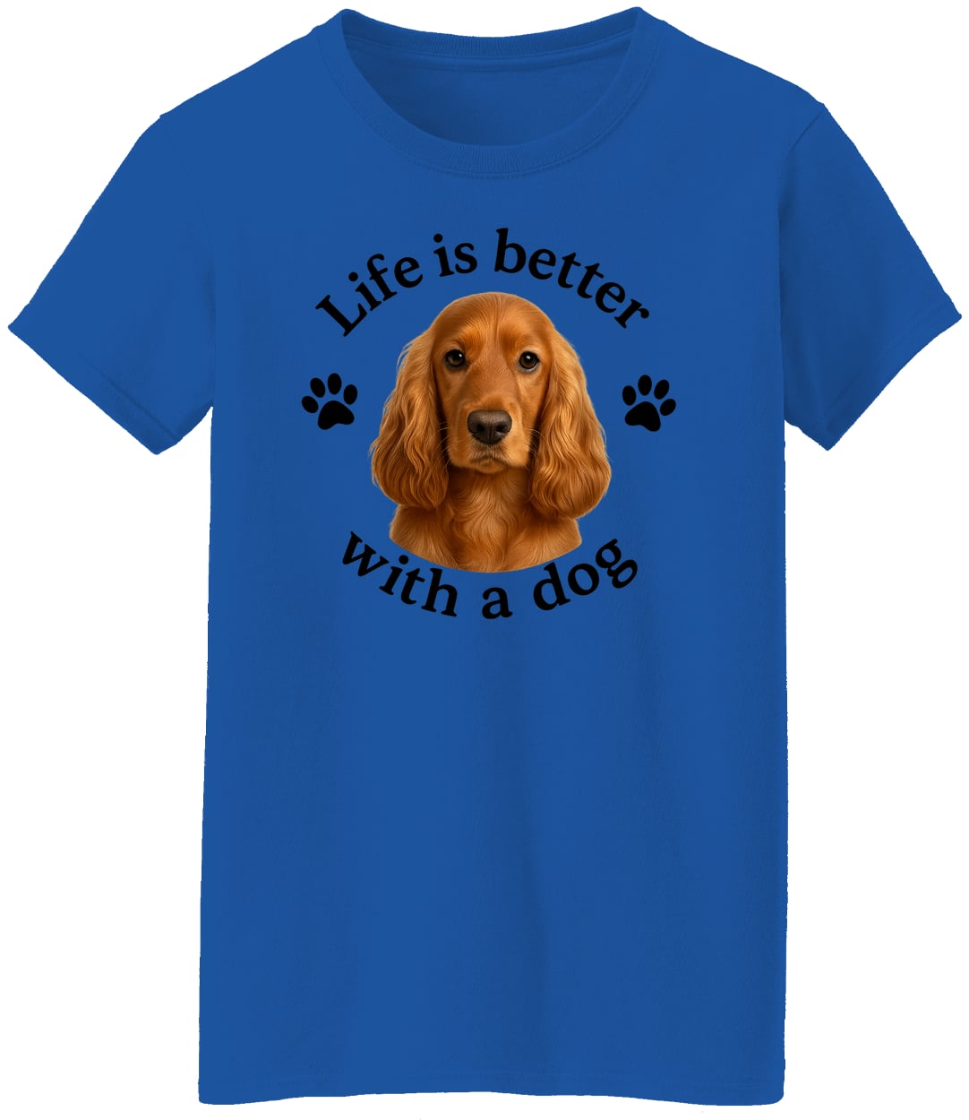 G500L Ladies' 5.3 oz. T-Shirt - Royal