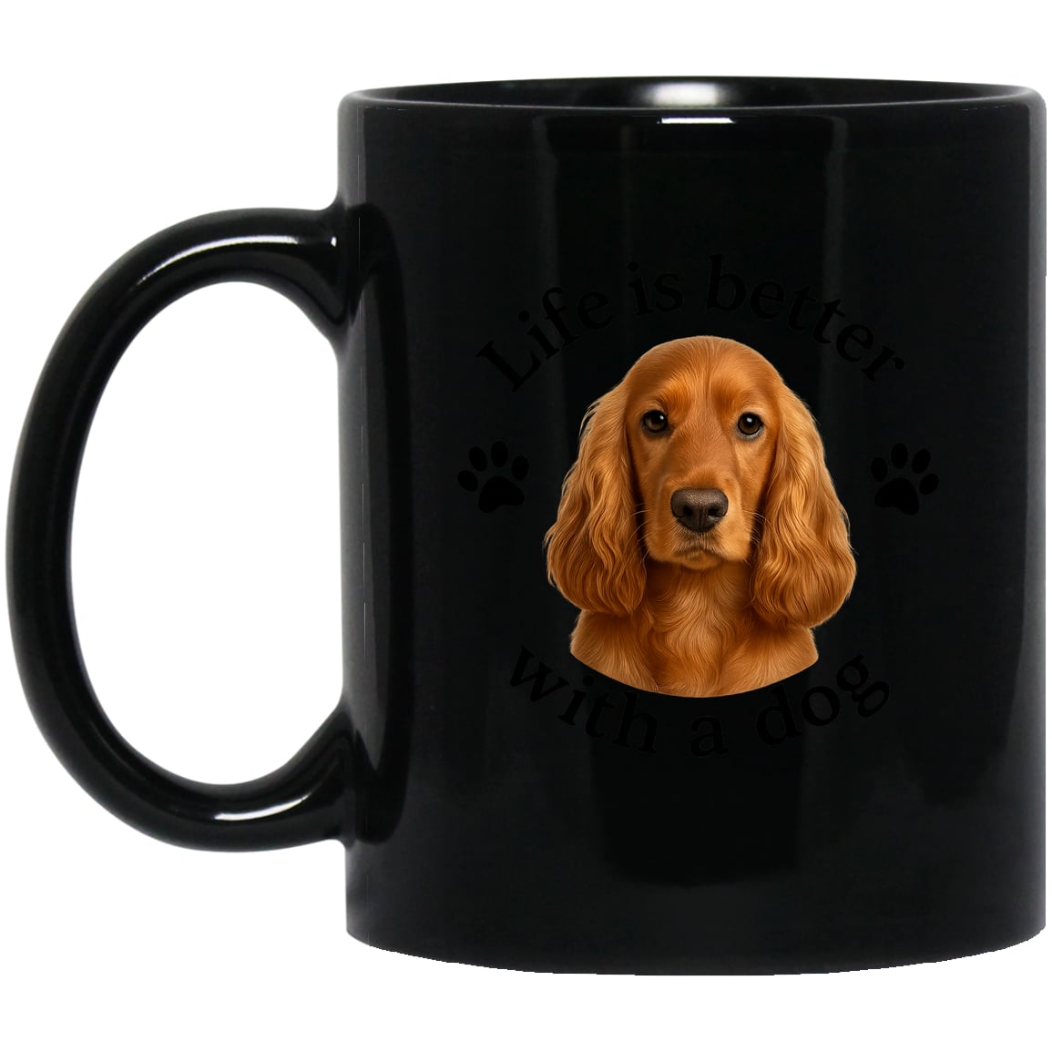 BM11OZ 11oz Black Mug Design Preview