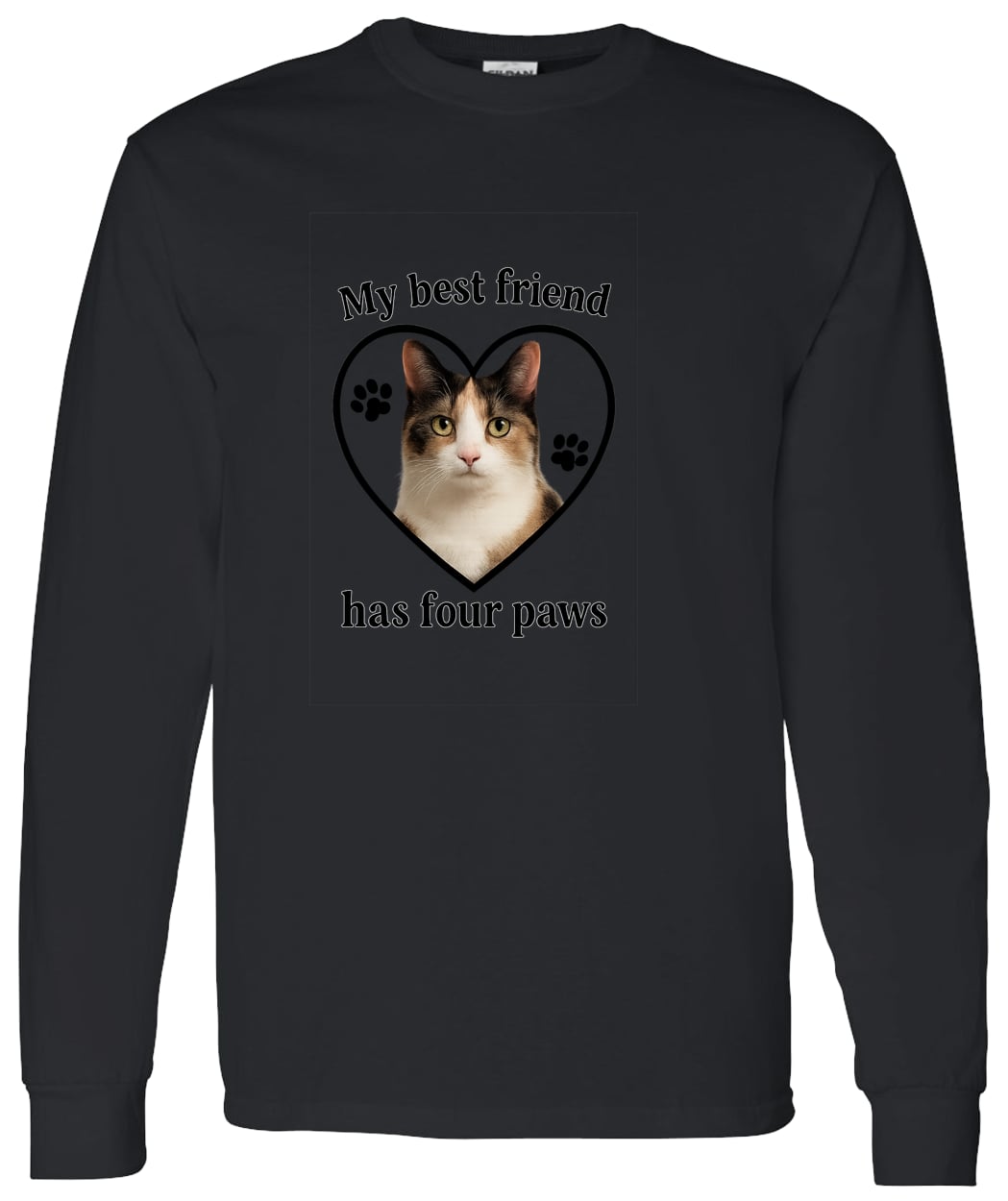 G540 LS T-Shirt 5.3 oz. - Black