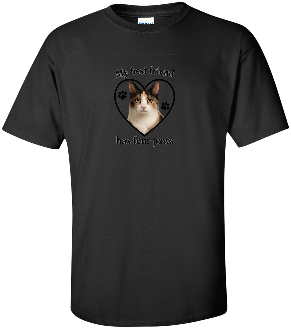 G200T Gildan Mens Tall Ultra Cotton Tee - Black