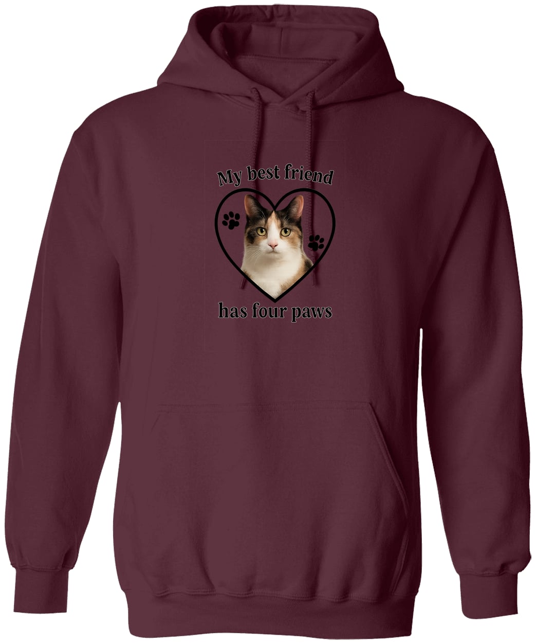G185 Gildan Pullover Hoodie - Maroon