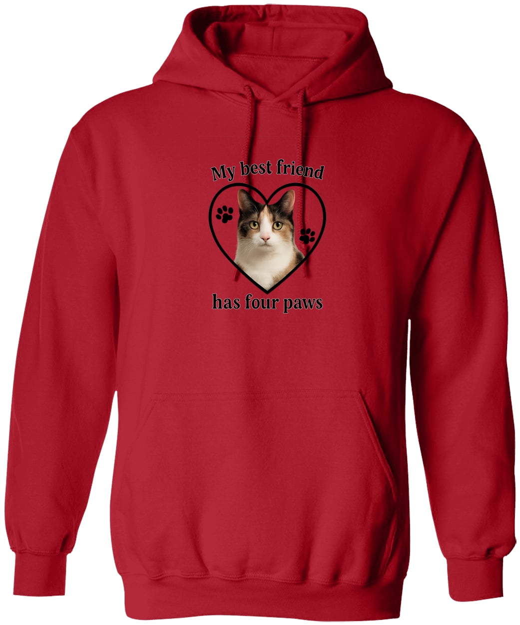 G185 Gildan Pullover Hoodie - Red