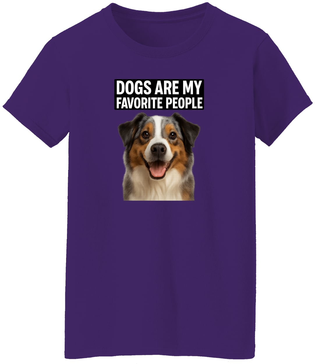 G500L Ladies' 5.3 oz. T-Shirt - Purple