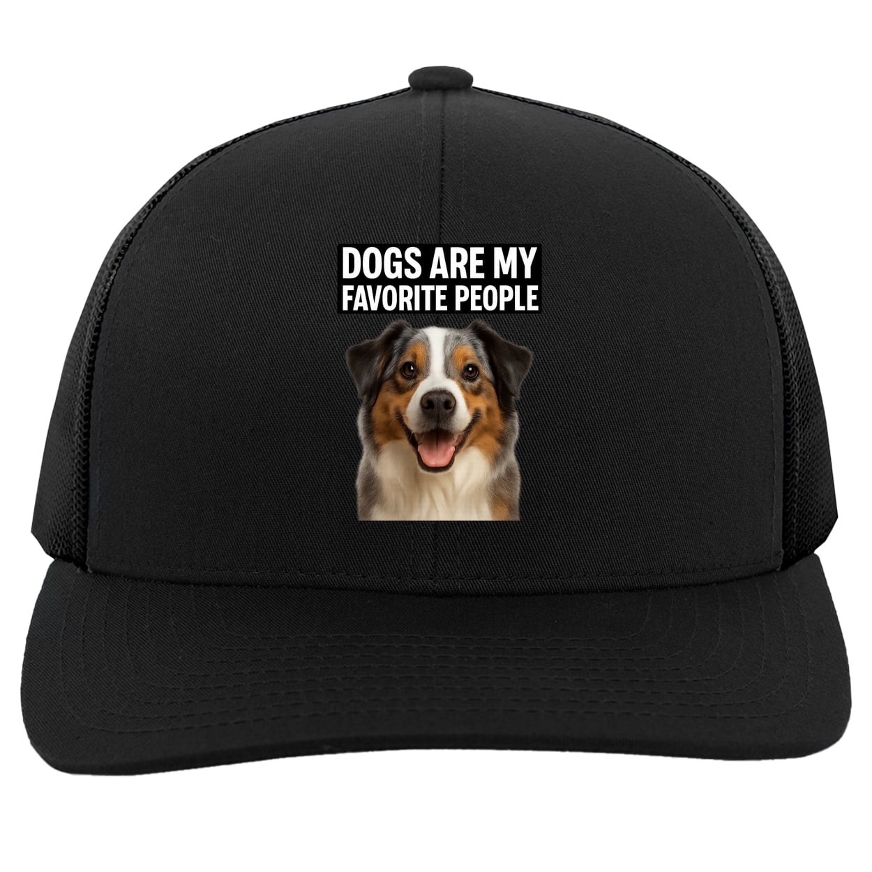 104C Trucker Snap Back - Black