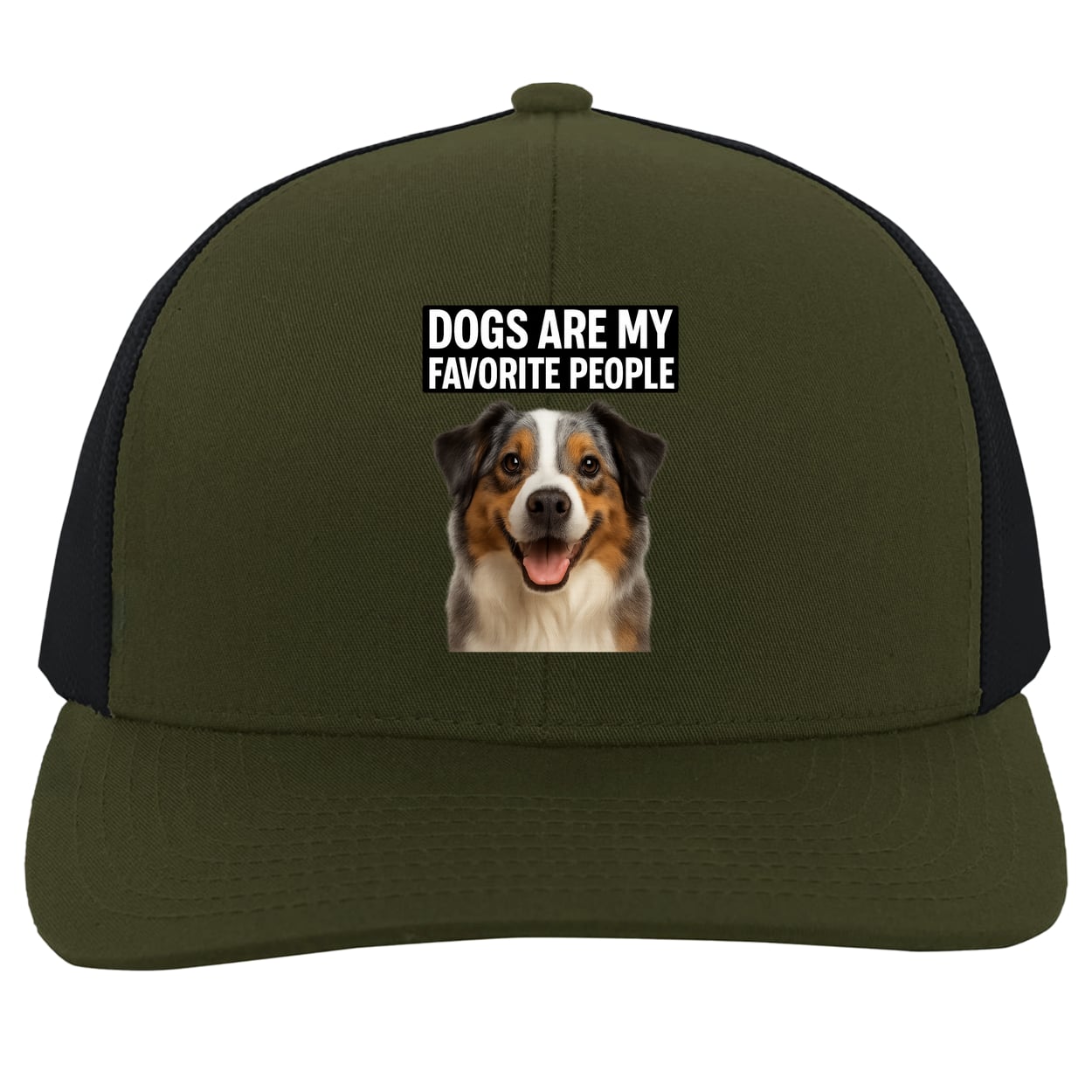 104C Trucker Snap Back - Moss/Charcoal