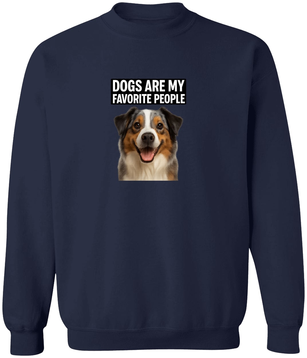G180 Gildan Crewneck Pullover Sweatshirt - Navy