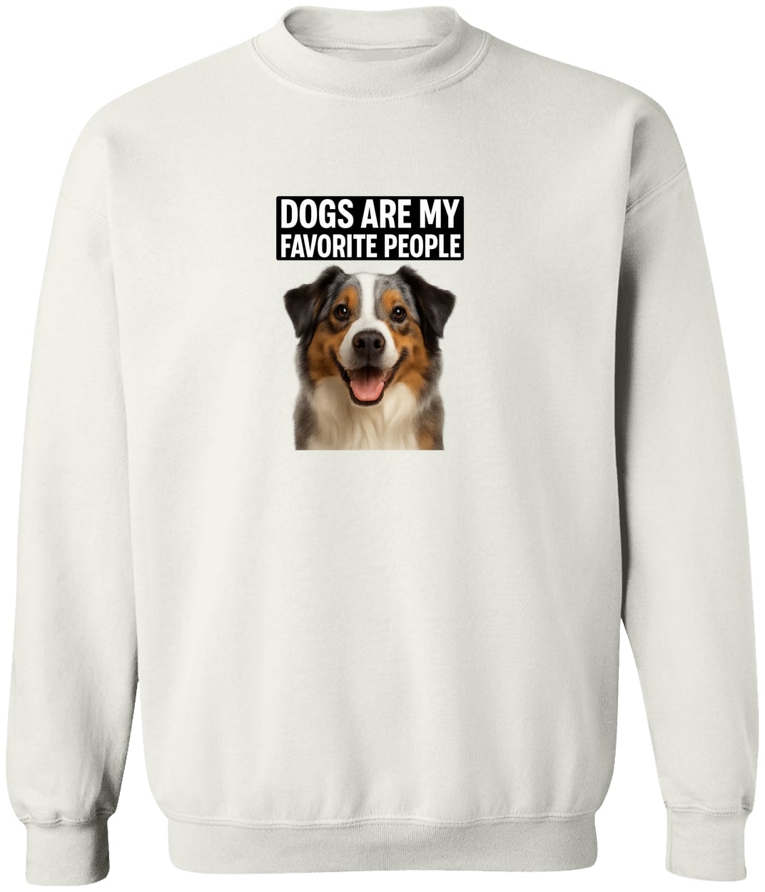 G180 Gildan Crewneck Pullover Sweatshirt - White