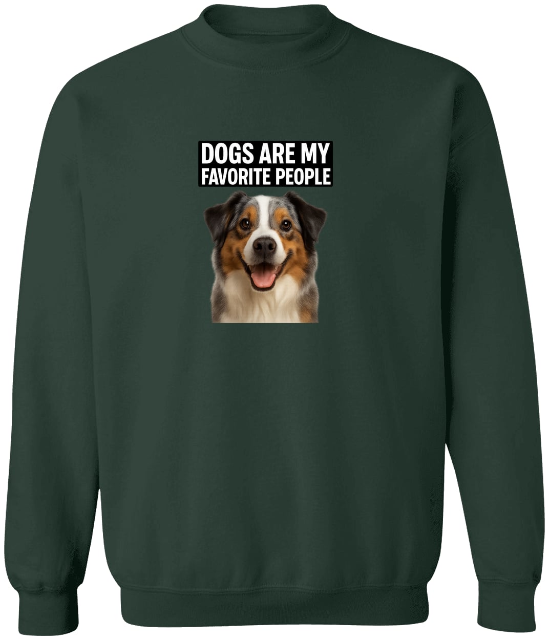 G180 Gildan Crewneck Pullover Sweatshirt - Forest Green