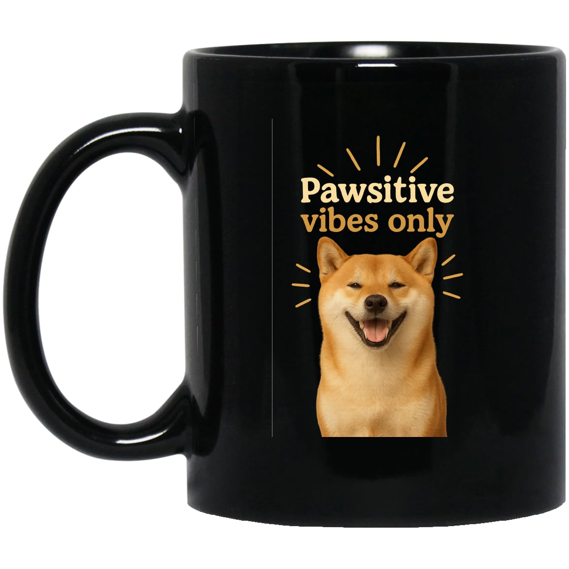 BM11OZ 11oz Black Mug Design Preview