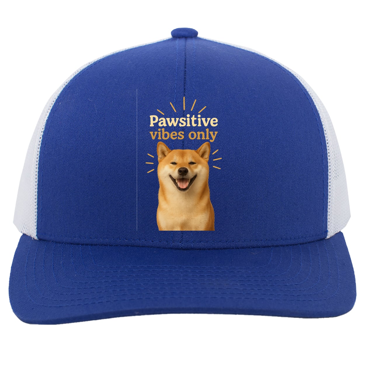 104C Trucker Snap Back - Royal/White