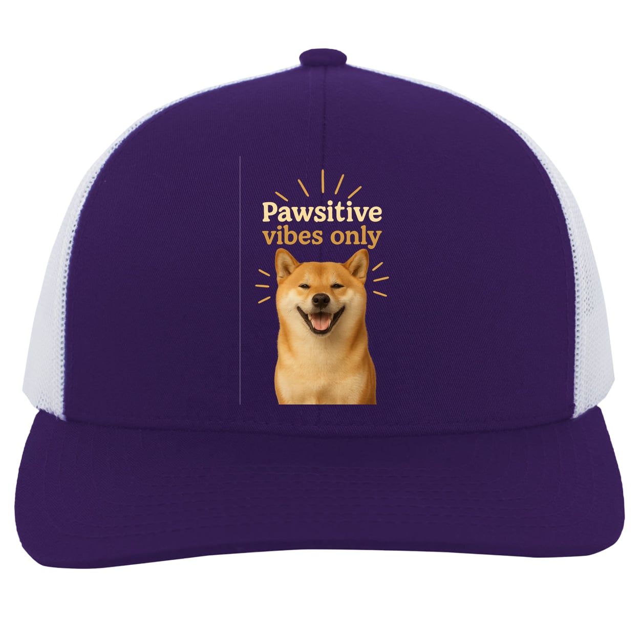 104C Trucker Snap Back - Purple/White
