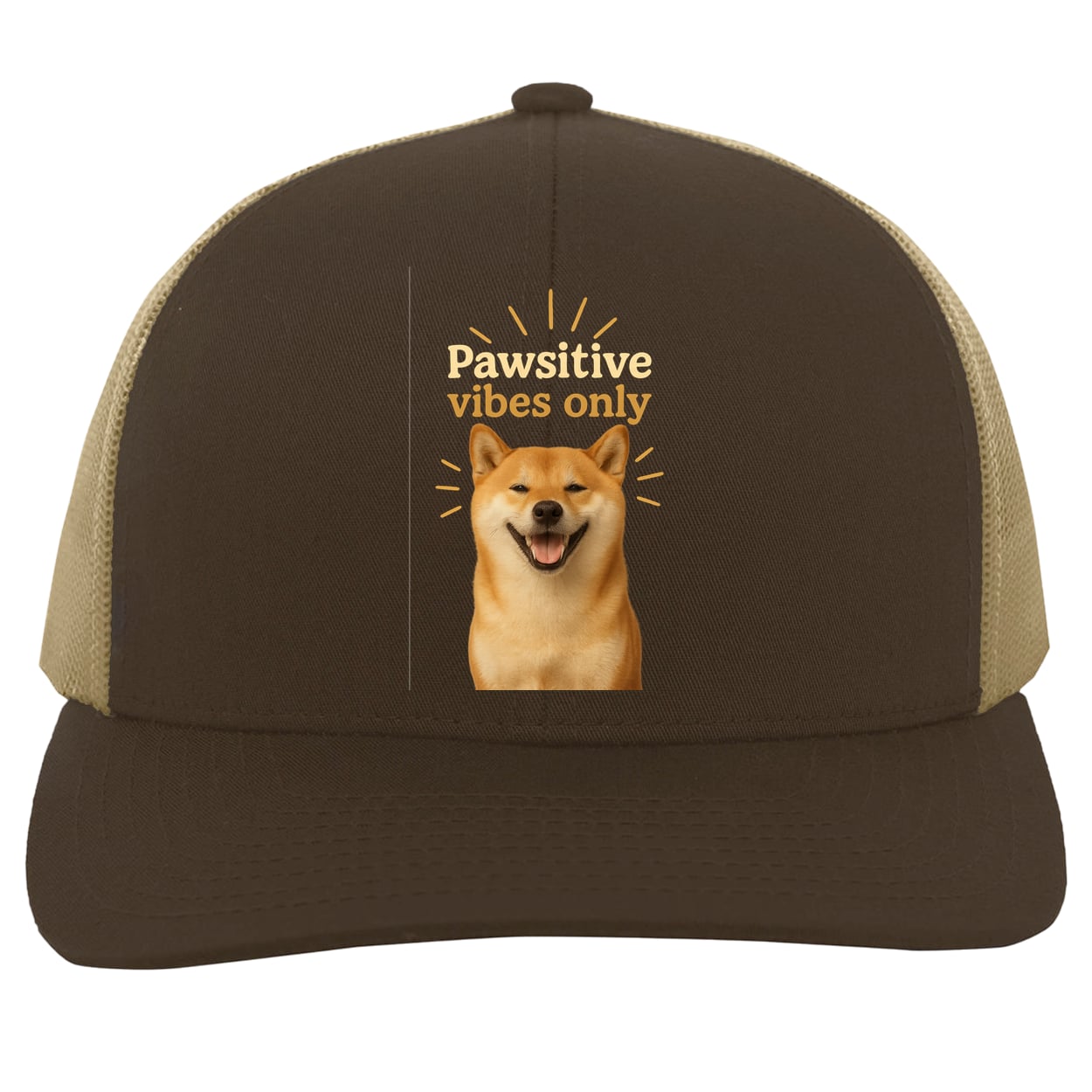 104C Trucker Snap Back - Brown/Khaki
