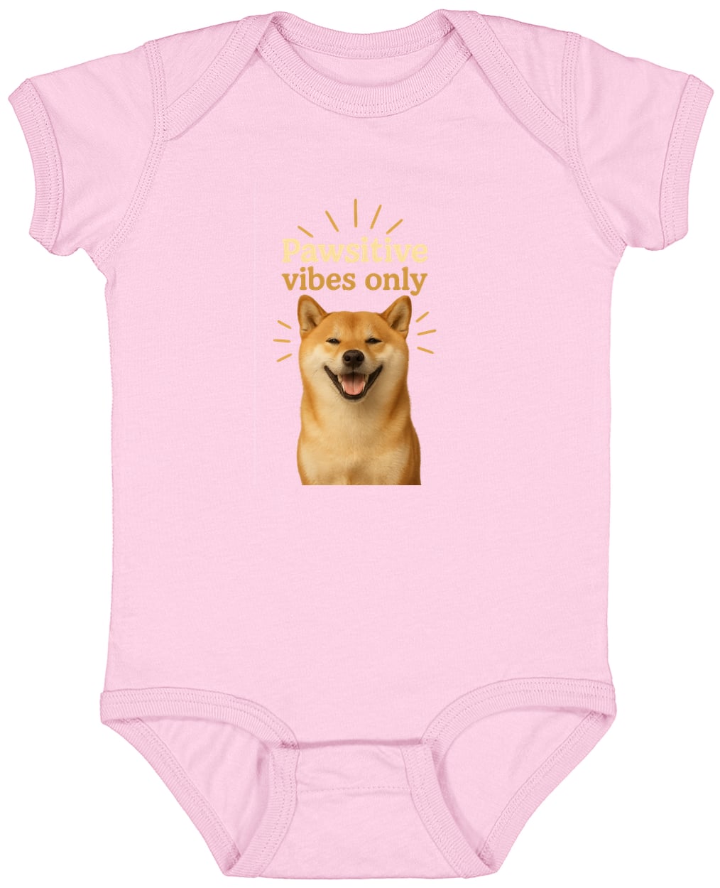 4424 Infant Fine Jersey Bodysuit - Pink
