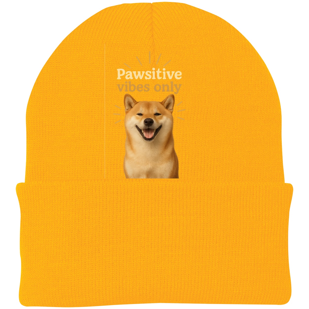 CP90 Port & Company Knit Beanie - Athletic Gold