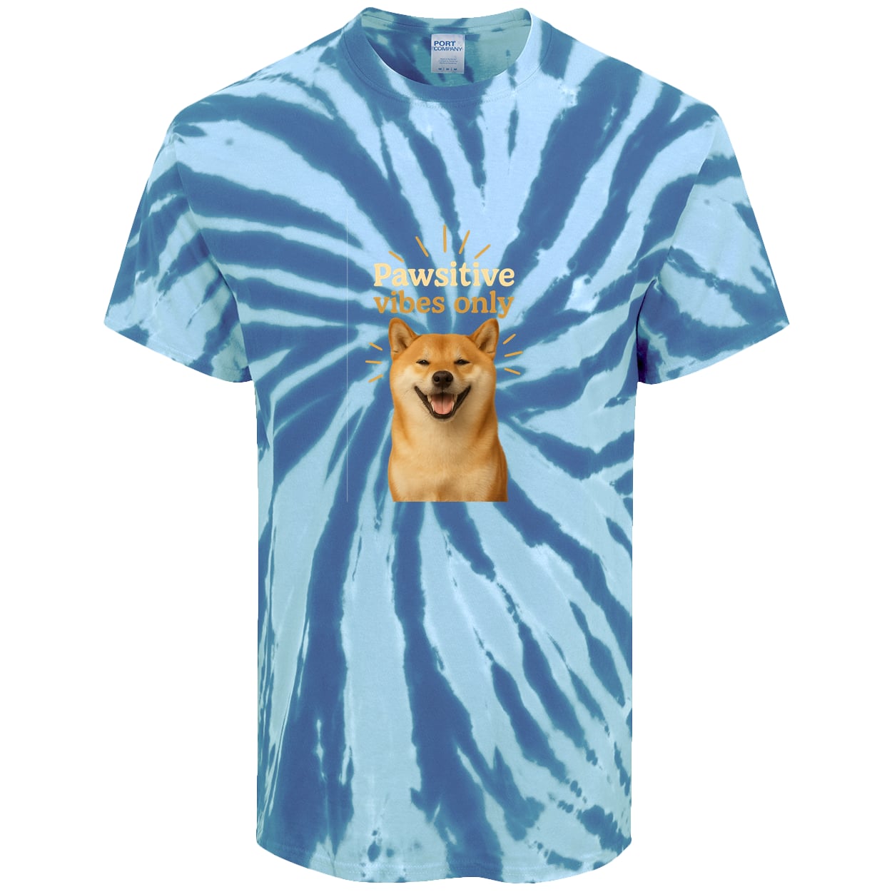 PC147 Port & Company Tie-Dye Tee - Royal