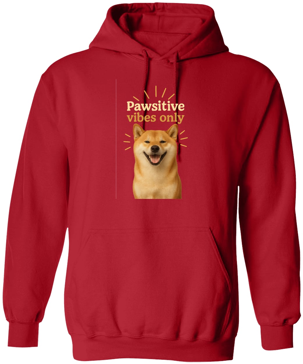 G185 Gildan Pullover Hoodie - Red