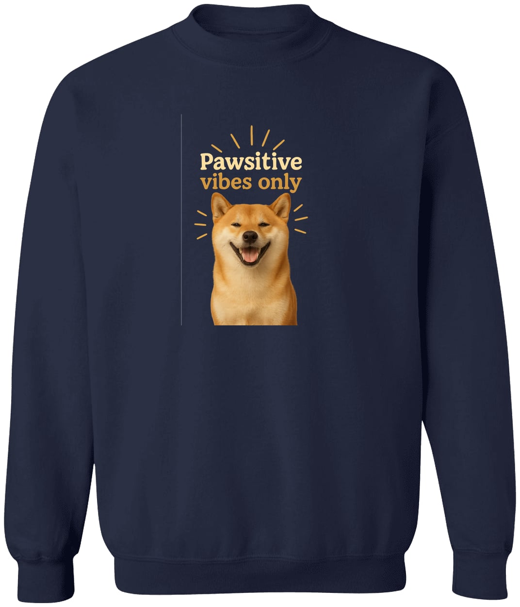 G180 Gildan Crewneck Pullover Sweatshirt - Navy