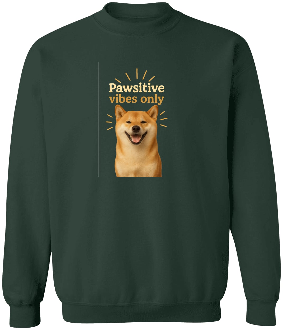 G180 Gildan Crewneck Pullover Sweatshirt - Forest Green