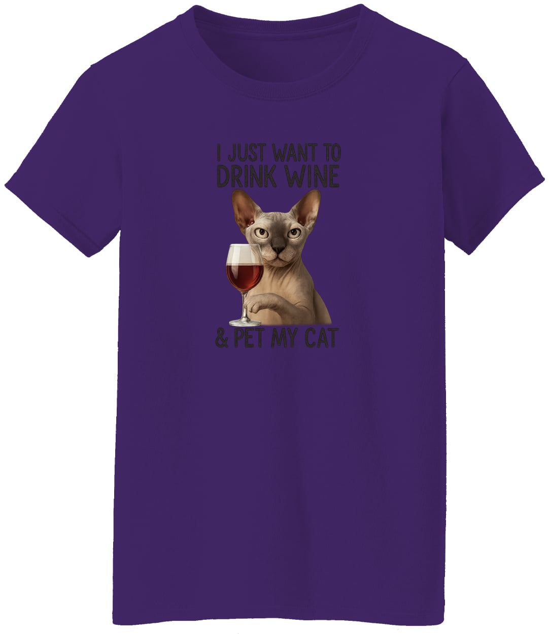 G500L Ladies' 5.3 oz. T-Shirt - Purple