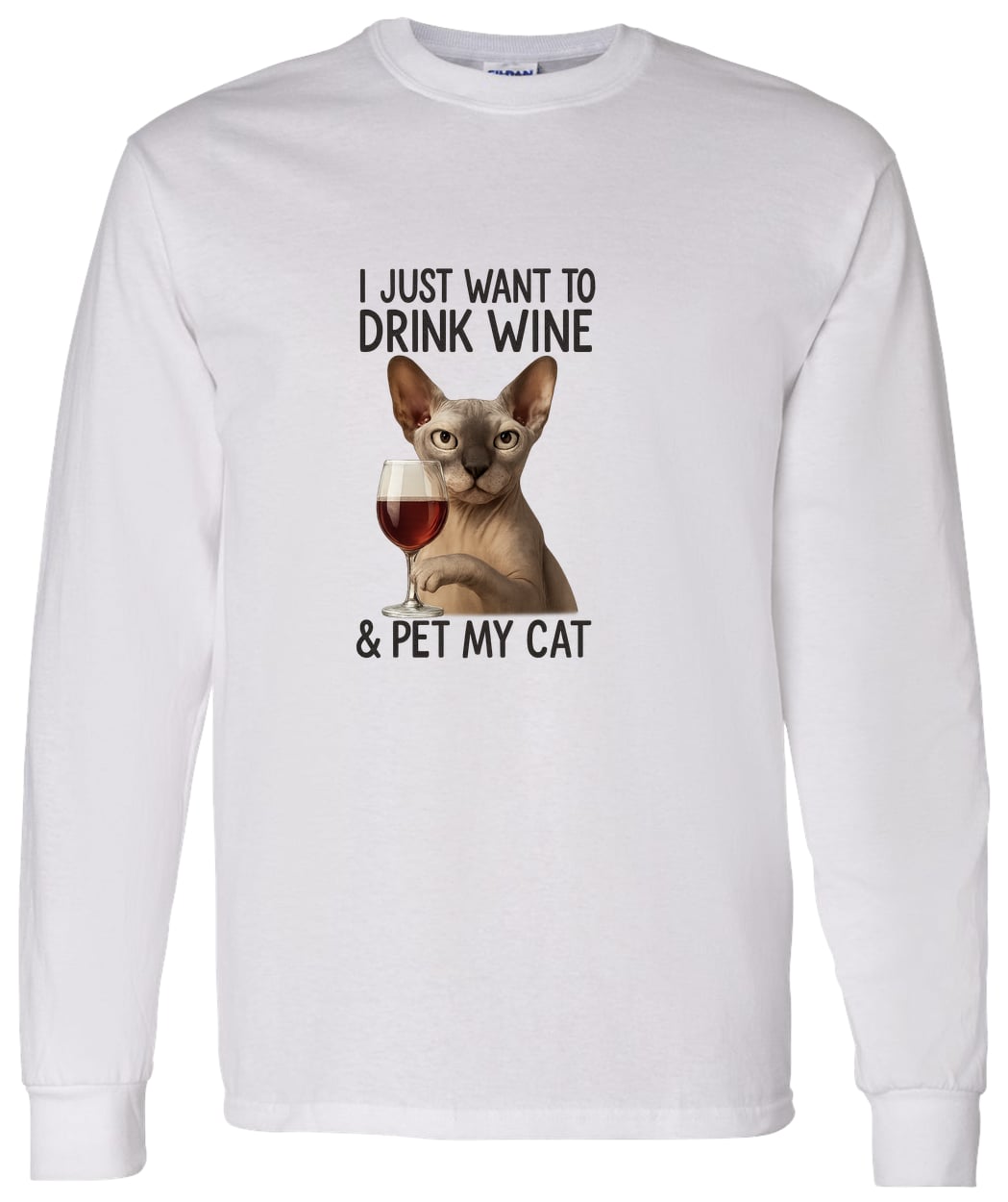 G540 LS T-Shirt 5.3 oz. - White