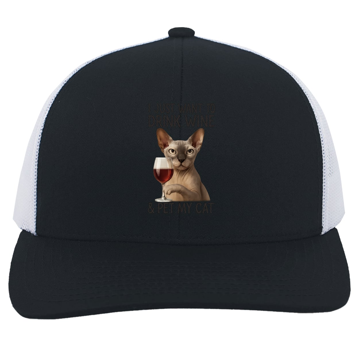 104C Trucker Snap Back - Navy/White