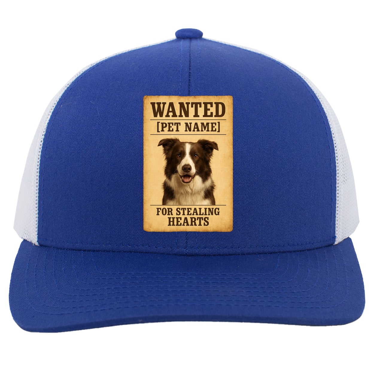 104C Trucker Snap Back - Royal/White