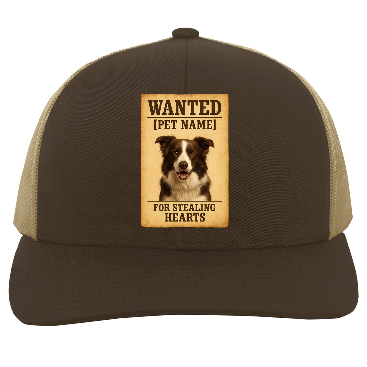 104C Trucker Snap Back - Brown/Khaki