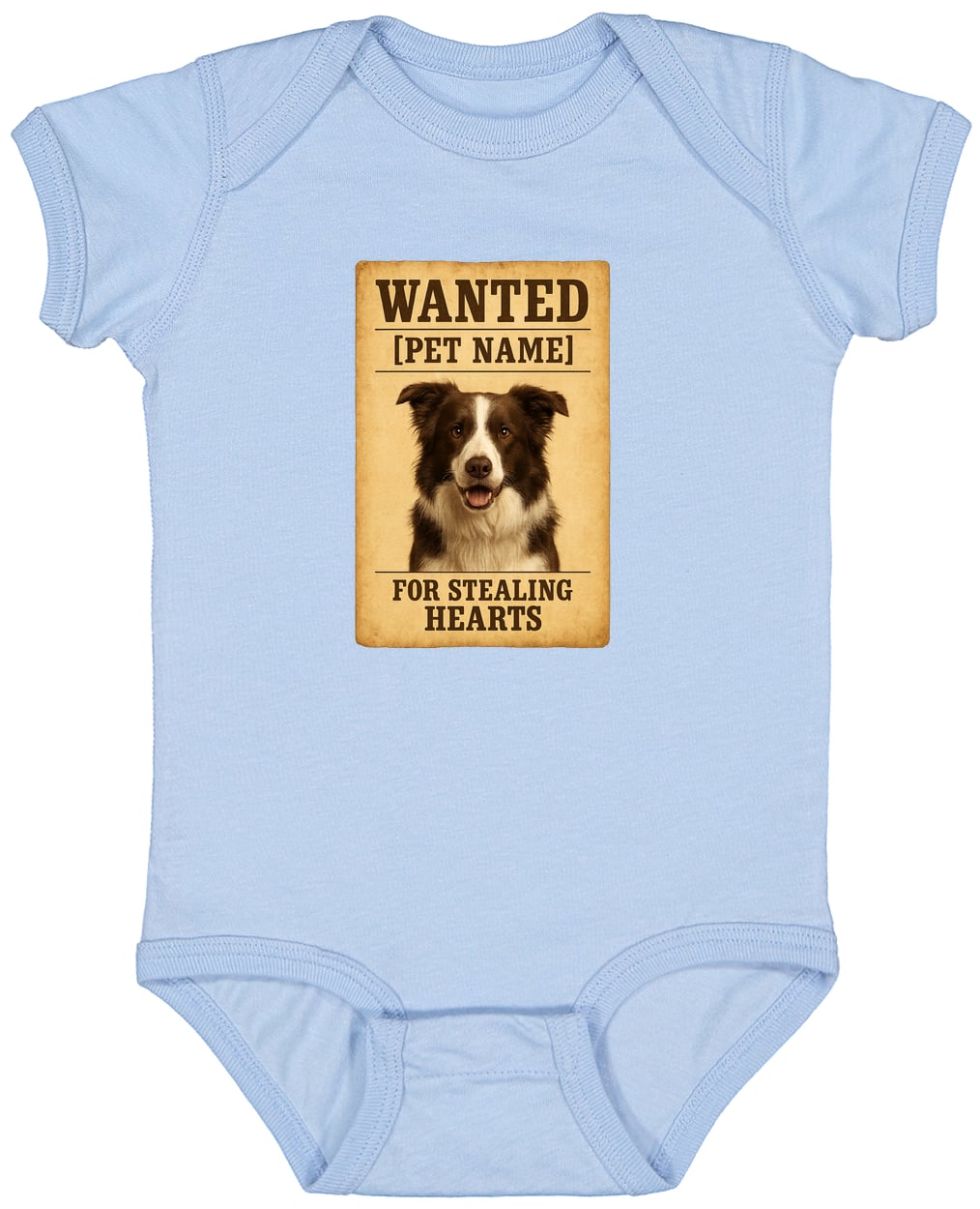 4424 Infant Fine Jersey Bodysuit - Light Blue