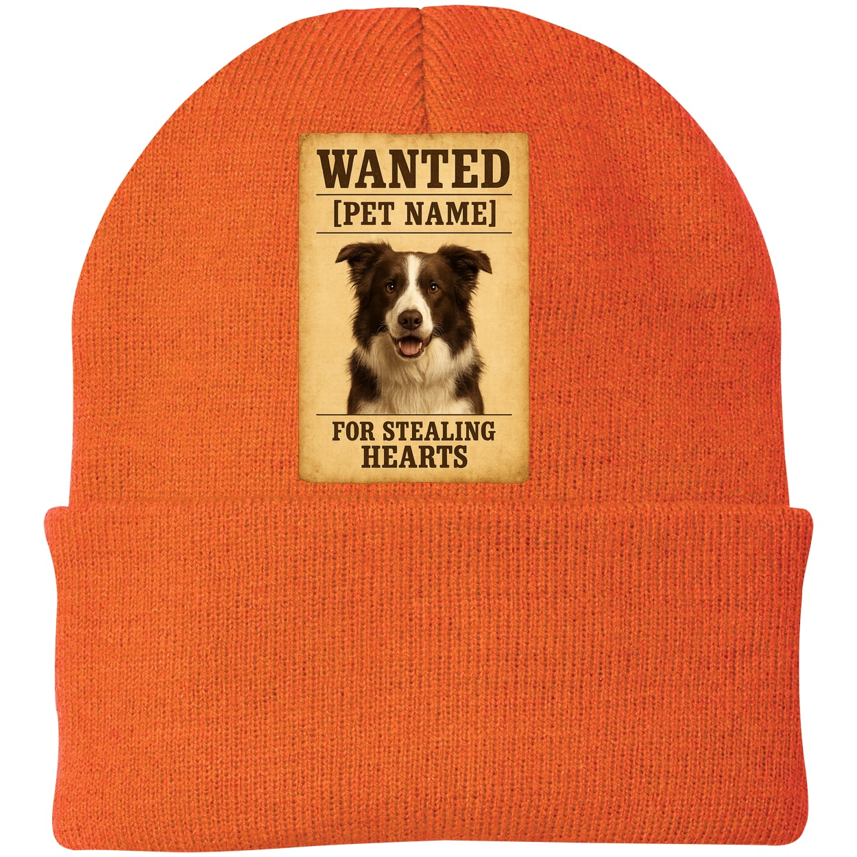 CP90 Port & Company Knit Beanie - Neon Orange