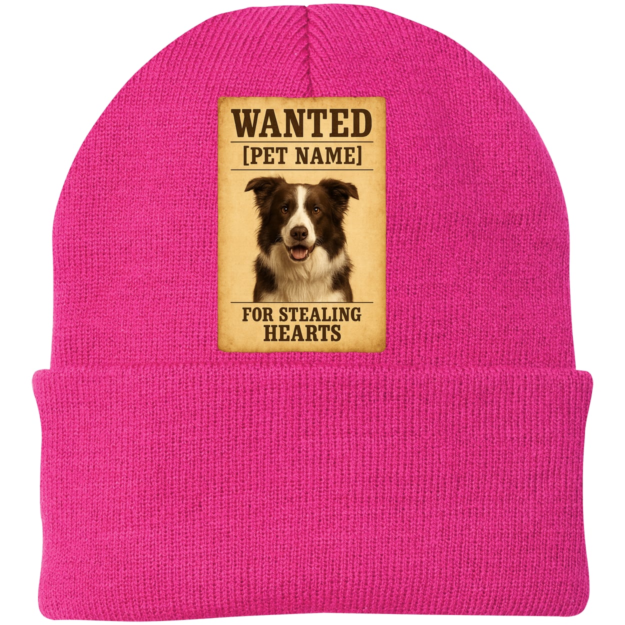 CP90 Port & Company Knit Beanie - Neon Pink