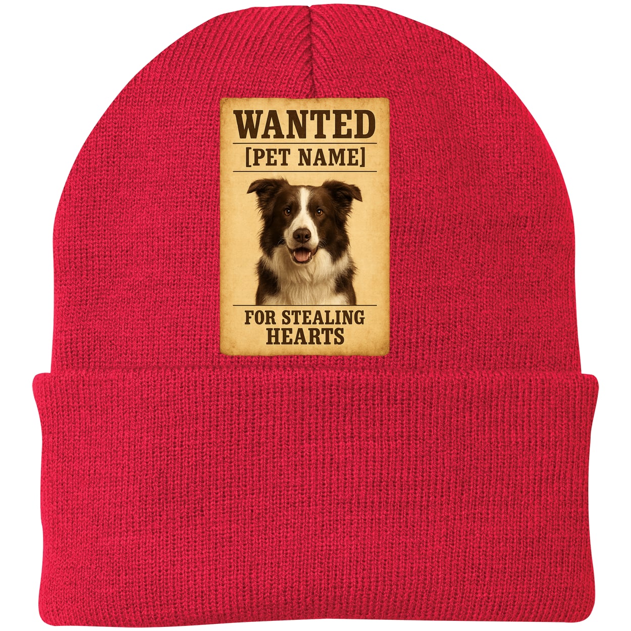 CP90 Port & Company Knit Beanie - Athletic Red