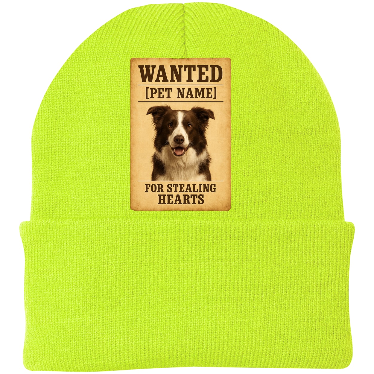 CP90 Port & Company Knit Beanie - Neon Yellow