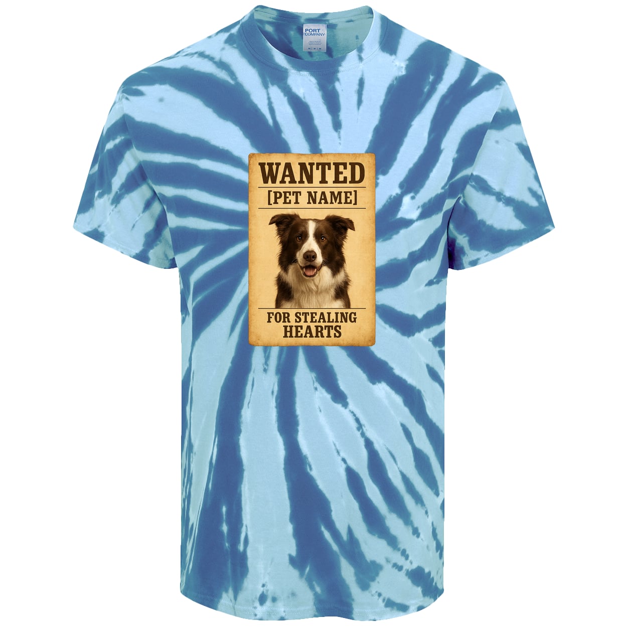 PC147 Port & Company Tie-Dye Tee - Royal