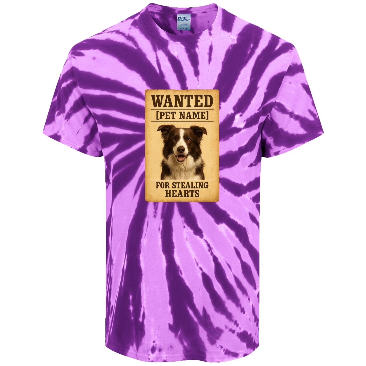 PC147 Port & Company Tie-Dye Tee - Purple