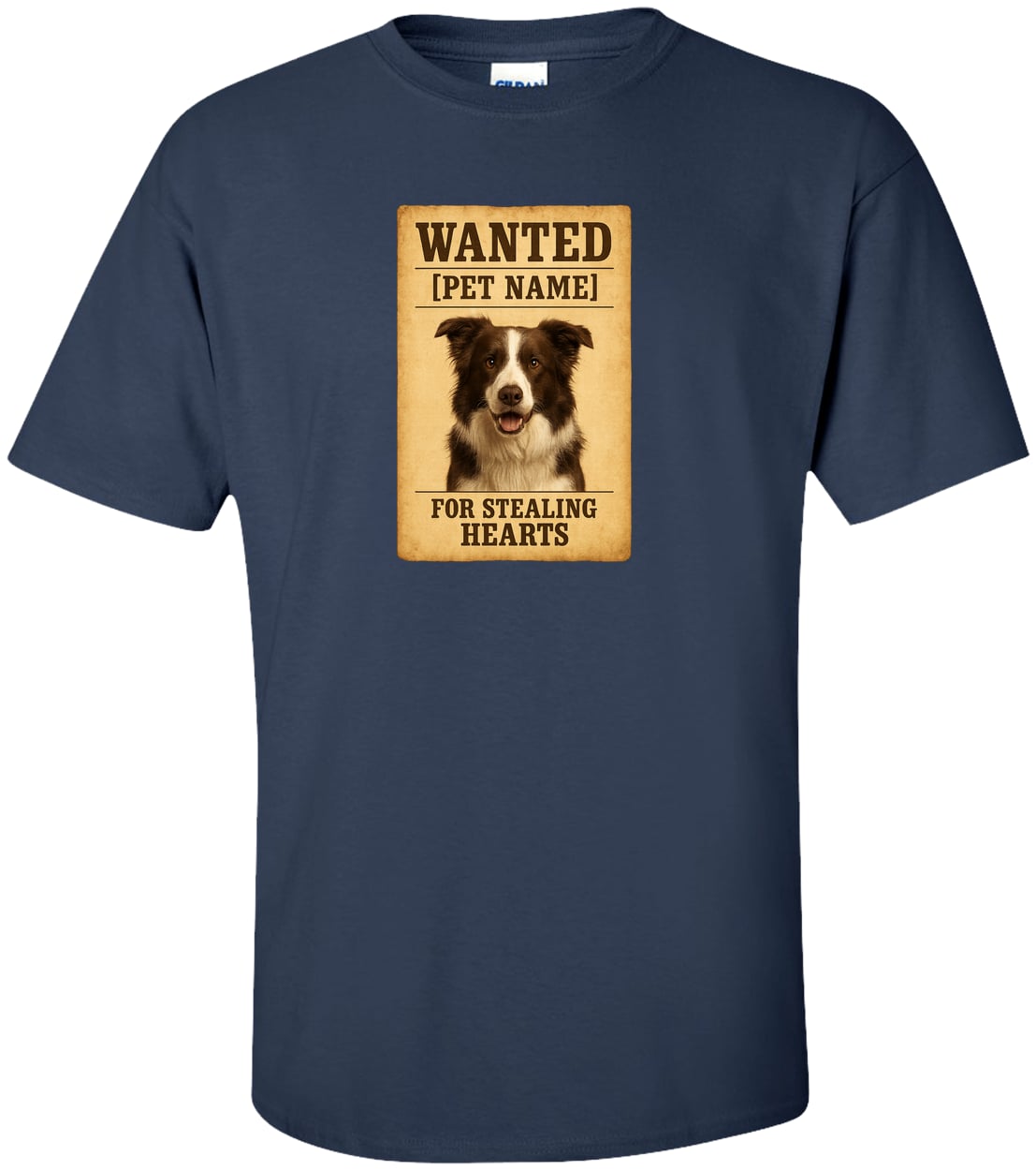G200T Gildan Mens Tall Ultra Cotton Tee - Navy