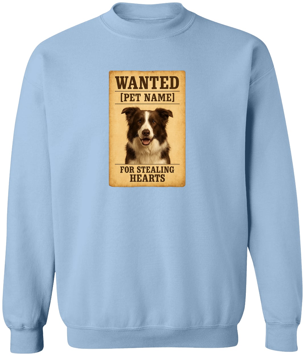 G180 Gildan Crewneck Pullover Sweatshirt - Light Blue