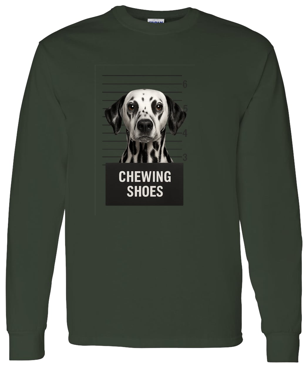 G540 LS T-Shirt 5.3 oz. - Forest Green