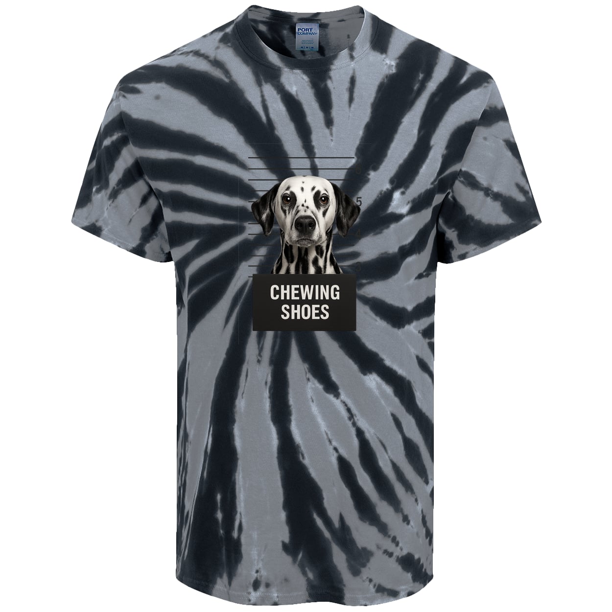 PC147 Port & Company Tie-Dye Tee - Black