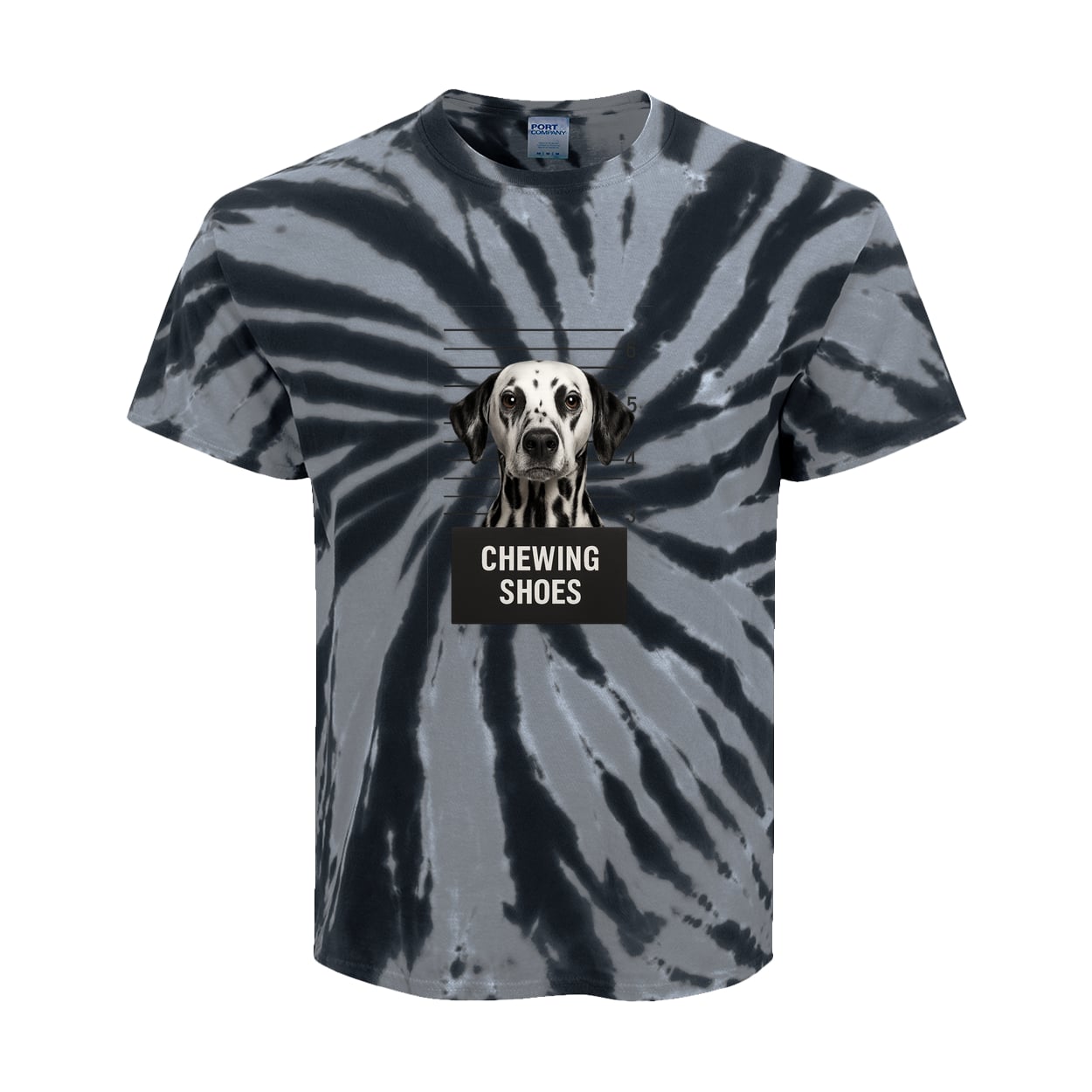 PC147Y Port & Company Kids Tie-Dye Tee - Black
