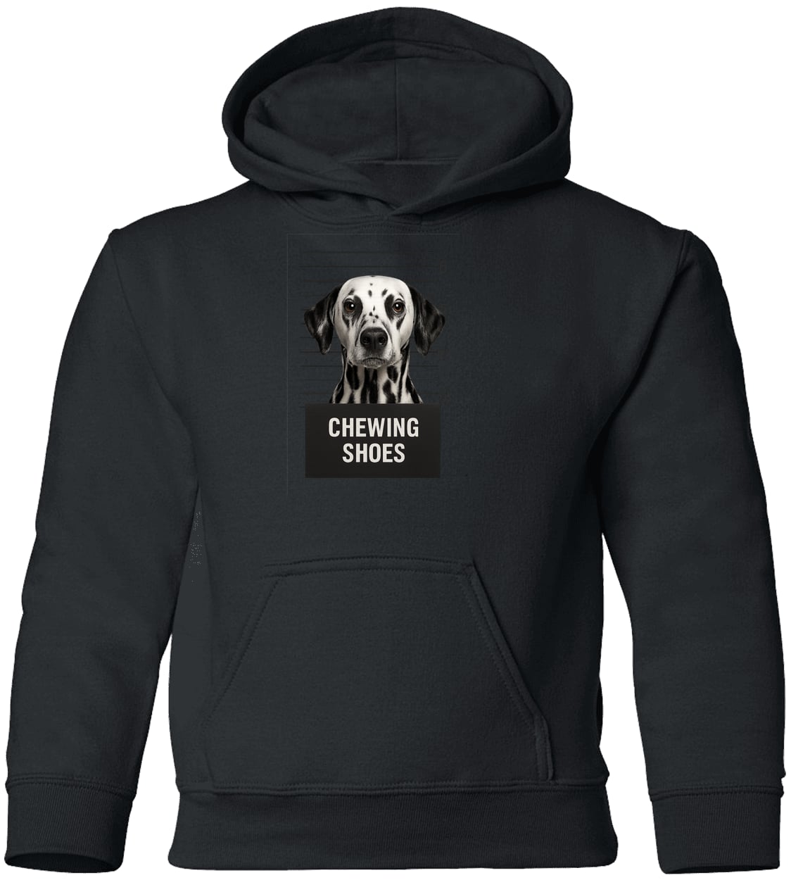 G185B Gildan Youth Pullover Hoodie - Black