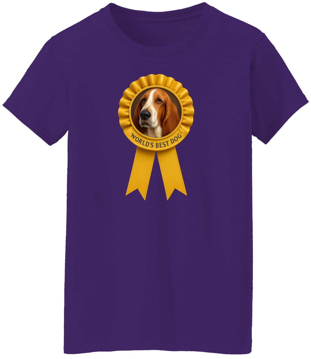 G500L Ladies' 5.3 oz. T-Shirt - Purple