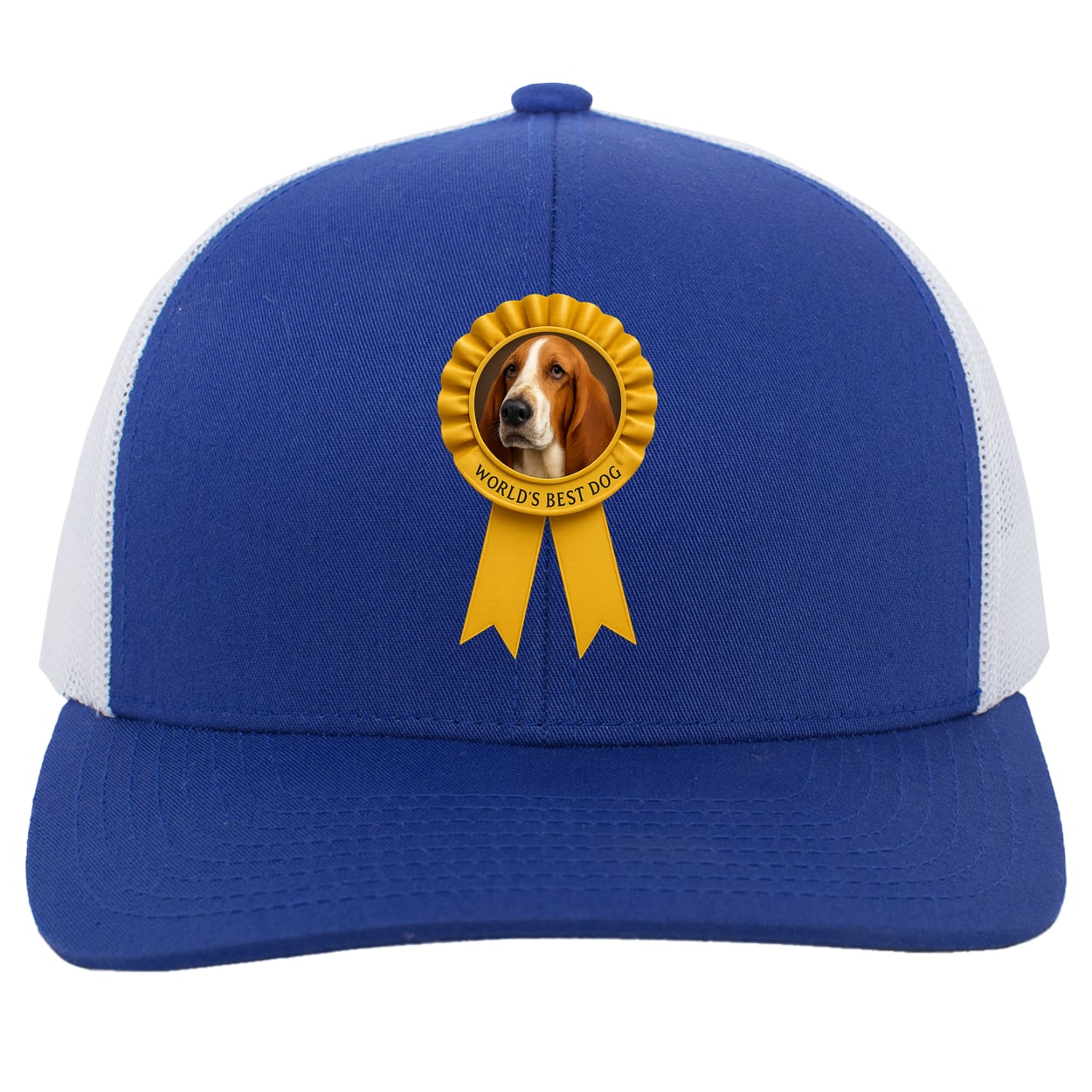 104C Trucker Snap Back - Royal/White