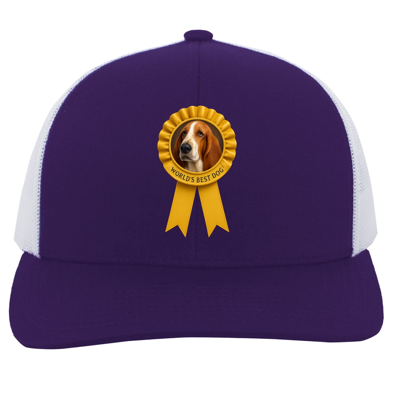 104C Trucker Snap Back - Purple/White