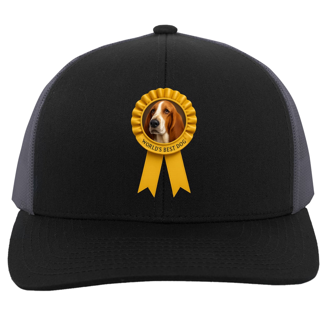 104C Trucker Snap Back - Black/Graphite